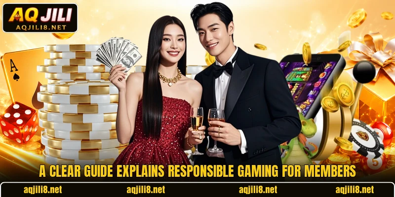 A clear guide explains responsible gaming for members