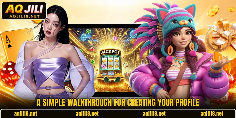 A simple walkthrough for creating your profile