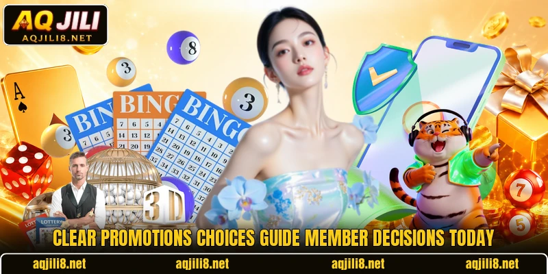 Clear promotions choices guide member decisions today