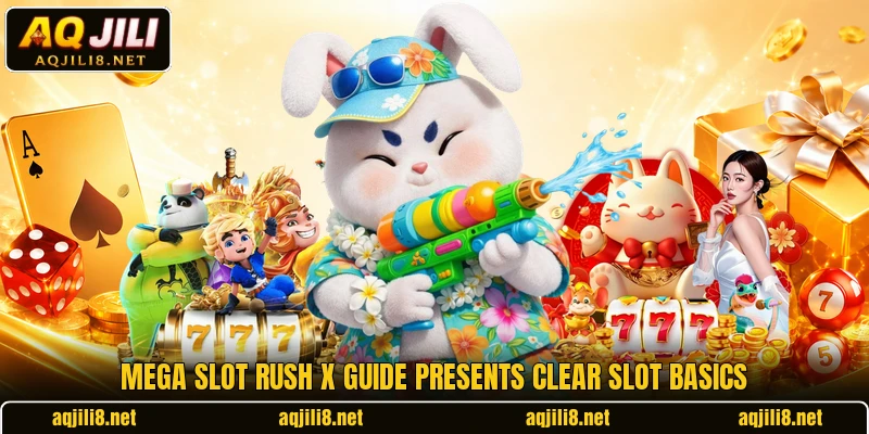 Mega Slot Rush X guide presents clear slot basics