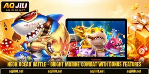neon ocean battle bright marine combat with bonus features
