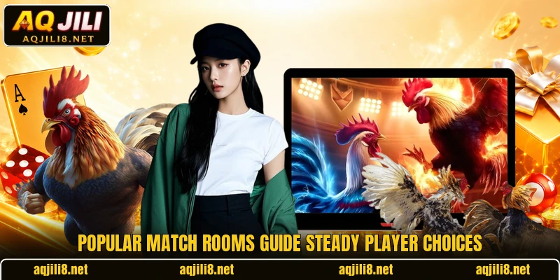 Popular match rooms guide steady player choices
