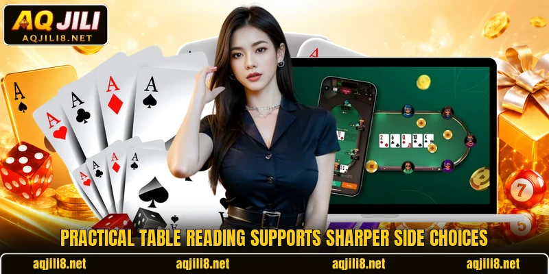 Practical table reading supports sharper side choices
